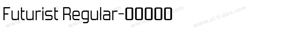Futurist Regular字体转换